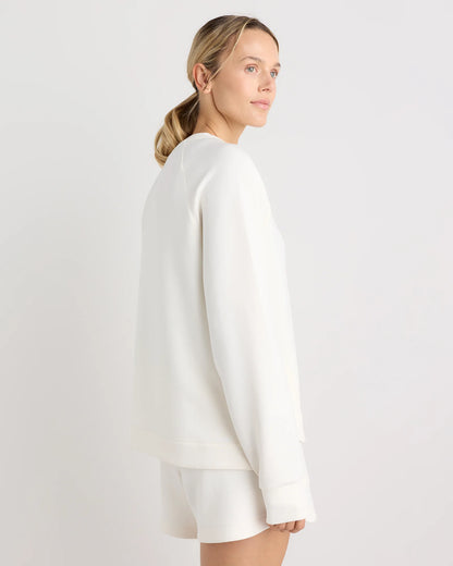 CloudComfort Crewneck Sweatshirt - XS / Pebble Beige