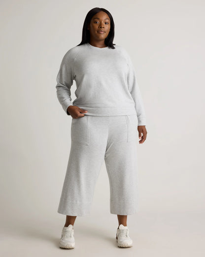SuperSoft Fleece Crew - 1X / Dried Fig