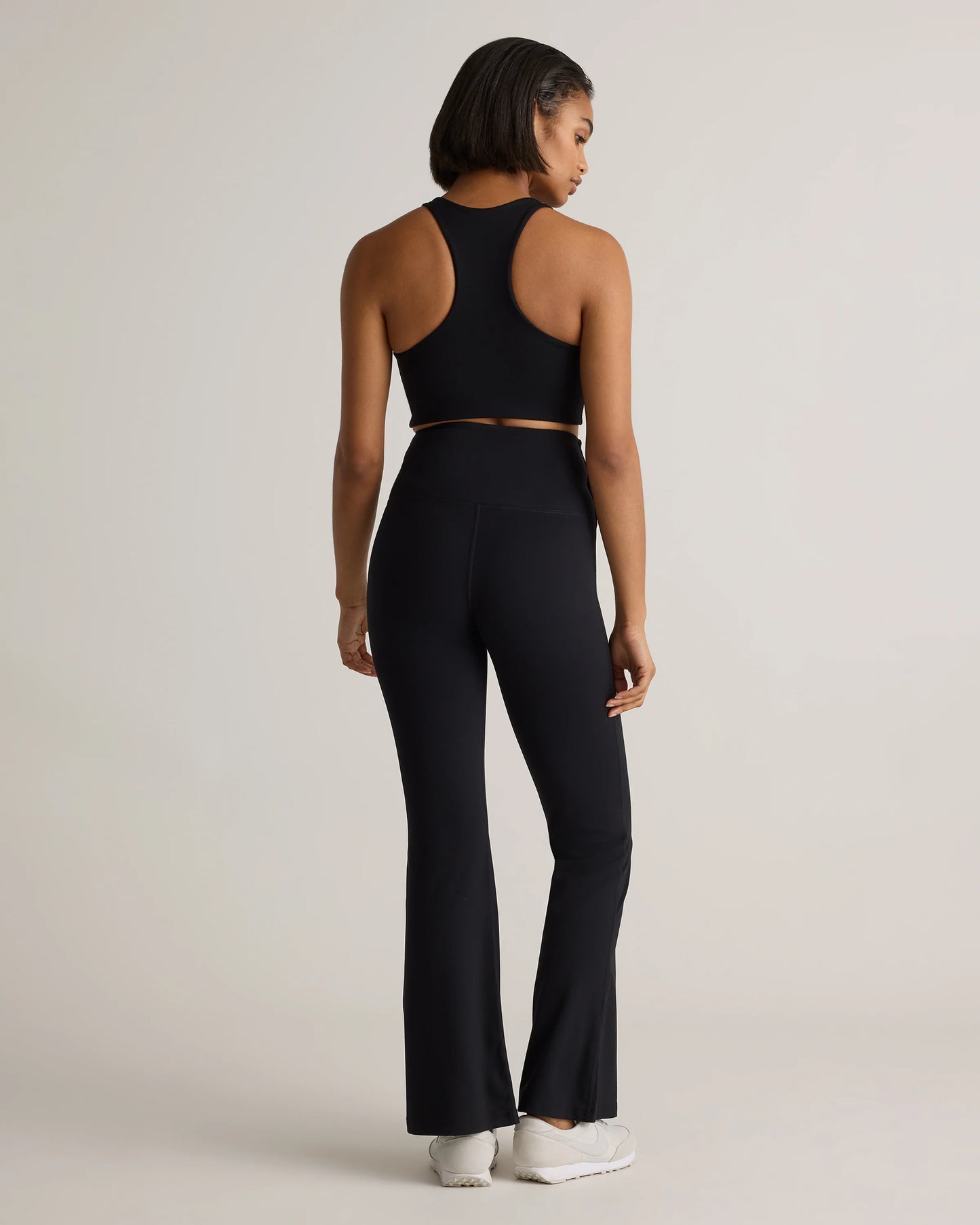 Ultra-Form High-Rise Crossover Flared Pant - XS / Black