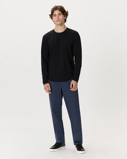 Flex Curve Long Sleeve Tee (3-Pack) - S / Black