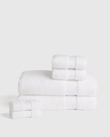 Turkish Ultra Plush Bath Sheet Bundle - One Size / White