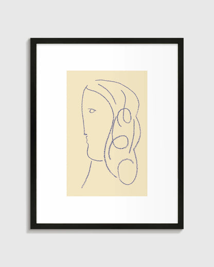 Selene by Jeff Jackson - 21.25"x26.25" / Oak