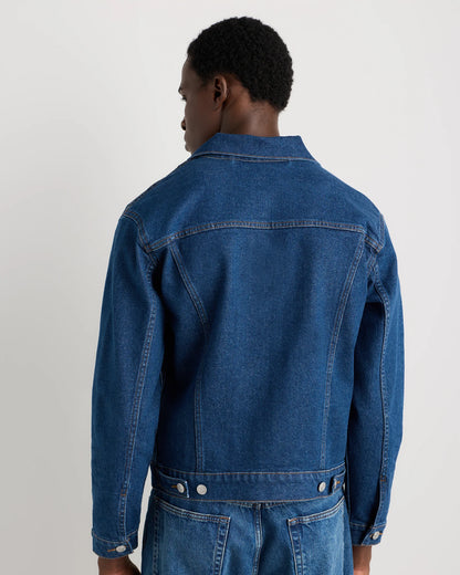Comfort Stretch Denim Jacket - S / Dark Indigo