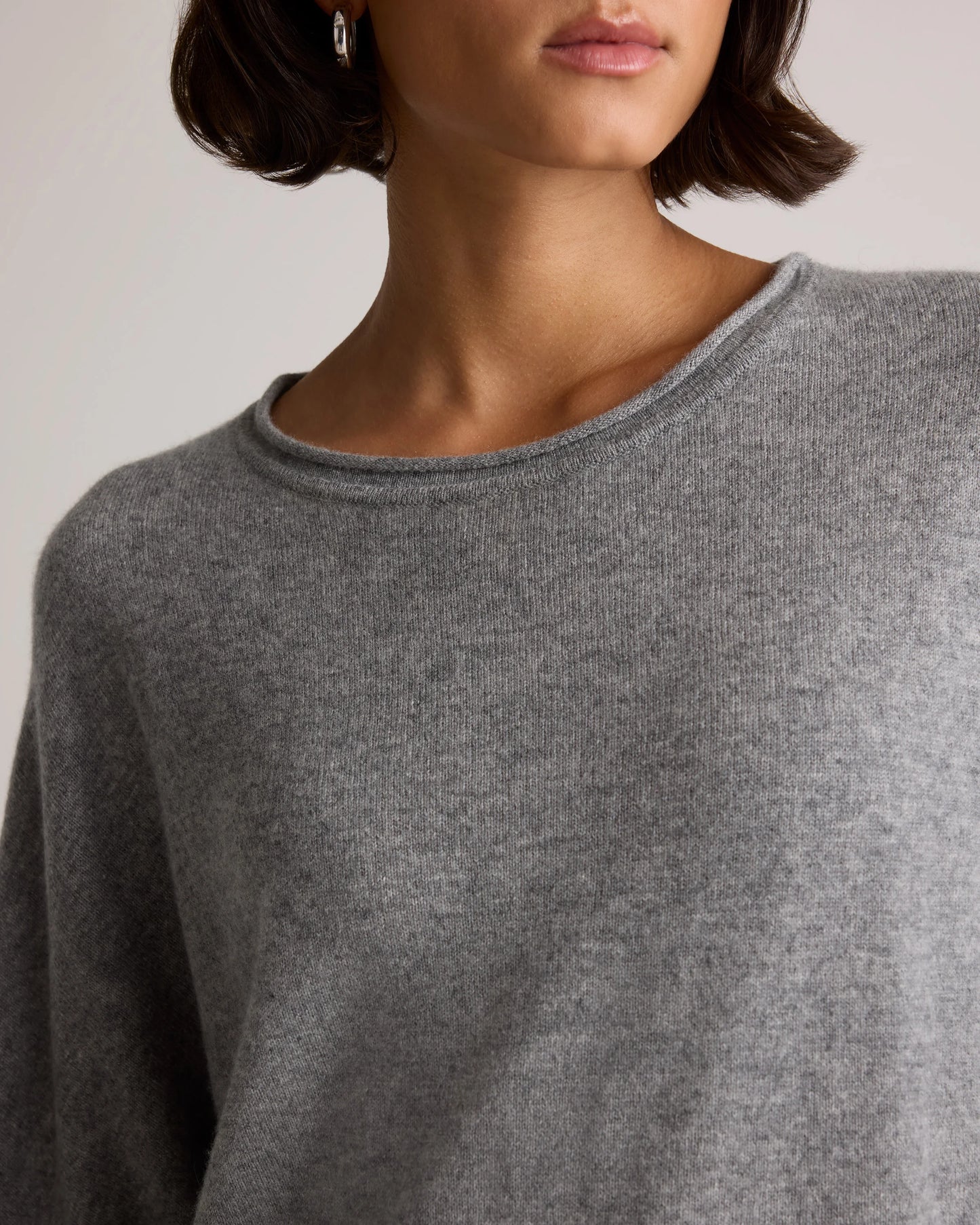 Mongolian Cashmere Batwing Sweater - S/M / Black