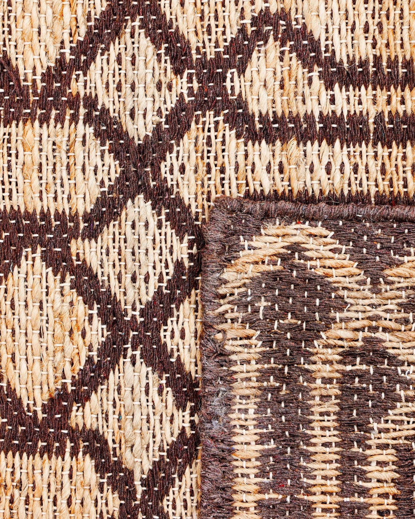Birch Handwoven Jute-Blend Rug - 5' x 8' / Brown