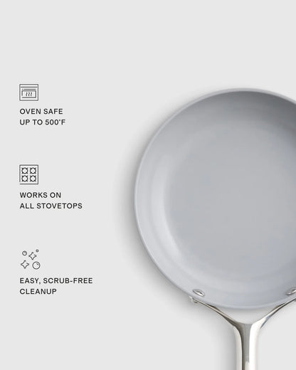 Ceramic Nonstick 10" Frying Pan - One Size / Navy