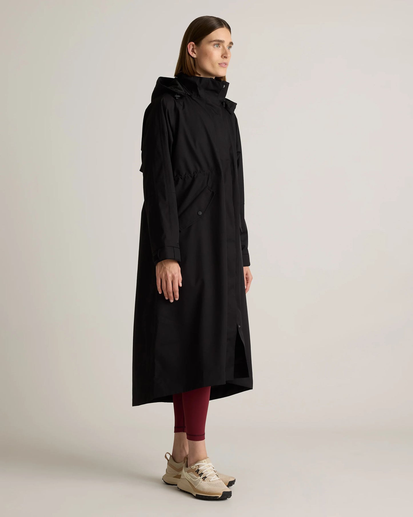 Weather Proof Rain Trench Coat - XS / Dark Spruce