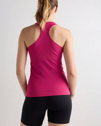 Seamless Racerback Tank - XS / Azul Blue