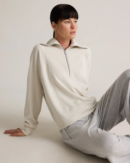 SuperSoft Fleece Half Zip - XS / Dried Fig