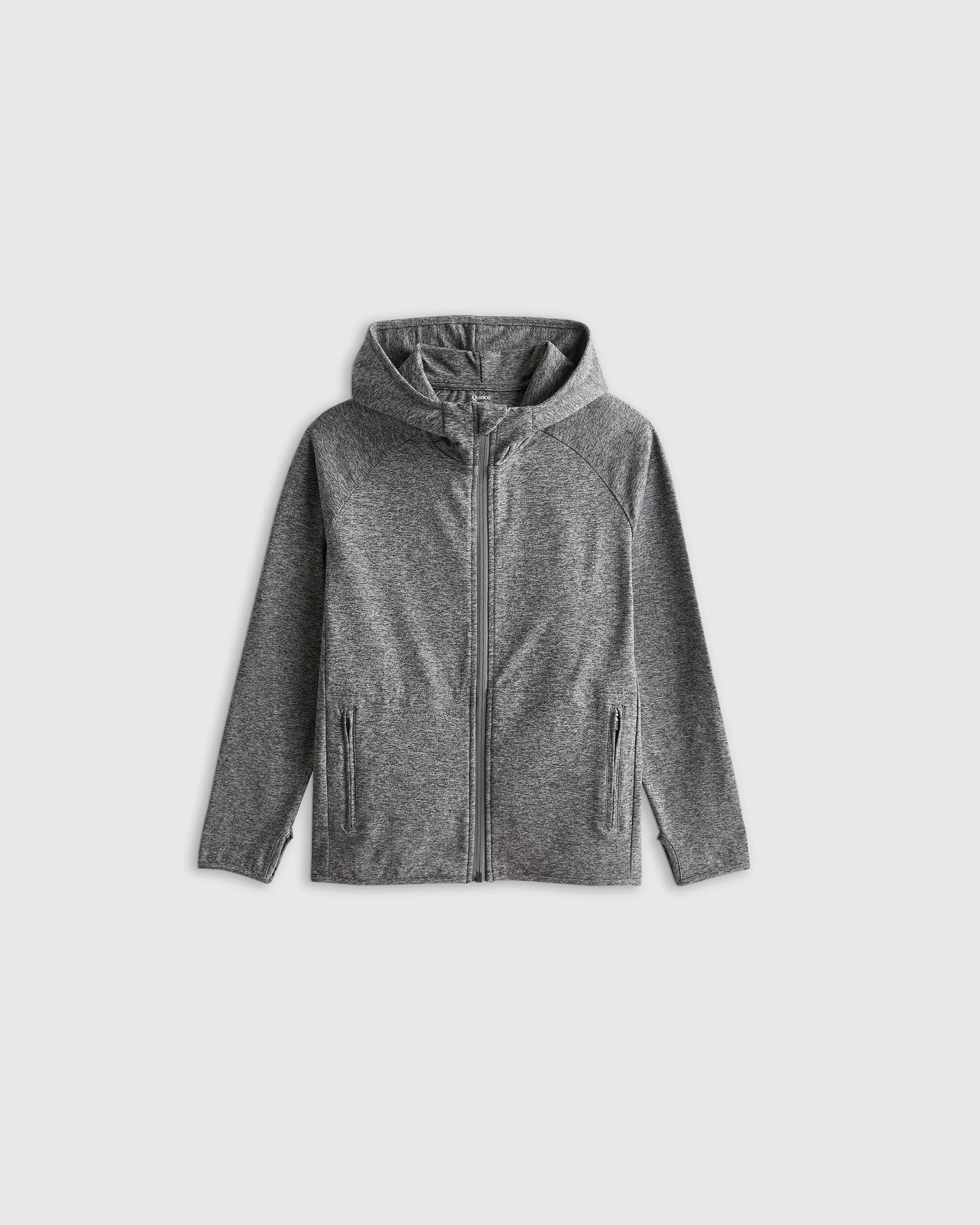 Flowknit Full Zip Hoodie - 2T / Heather Navy