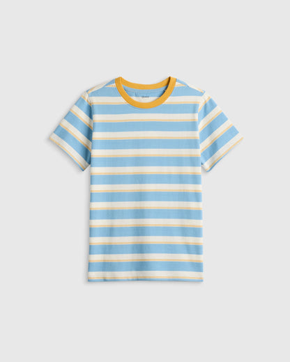 100% Organic Cotton Jersey Short Sleeve Tee - 6 / Dino Sketch