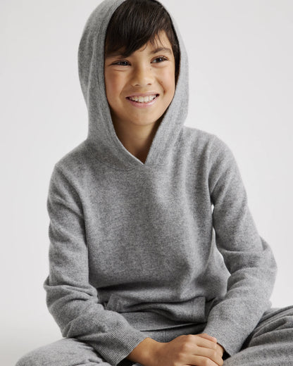 Washable Cashmere Hoodie - 6 / Oatmeal
