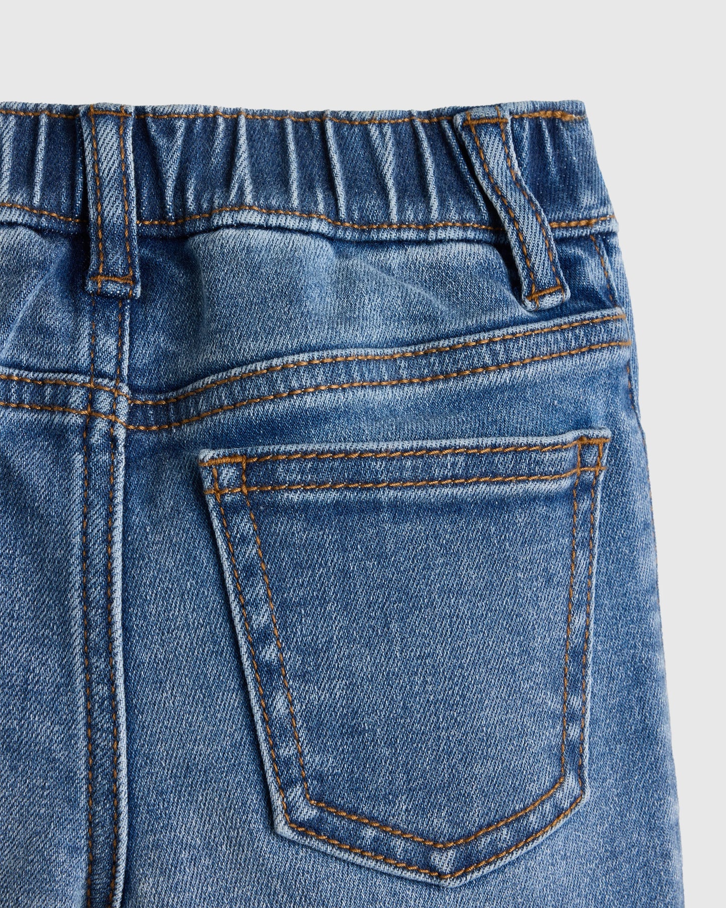 Boys Stretch Straight Jeans - 2T / Dark Wash