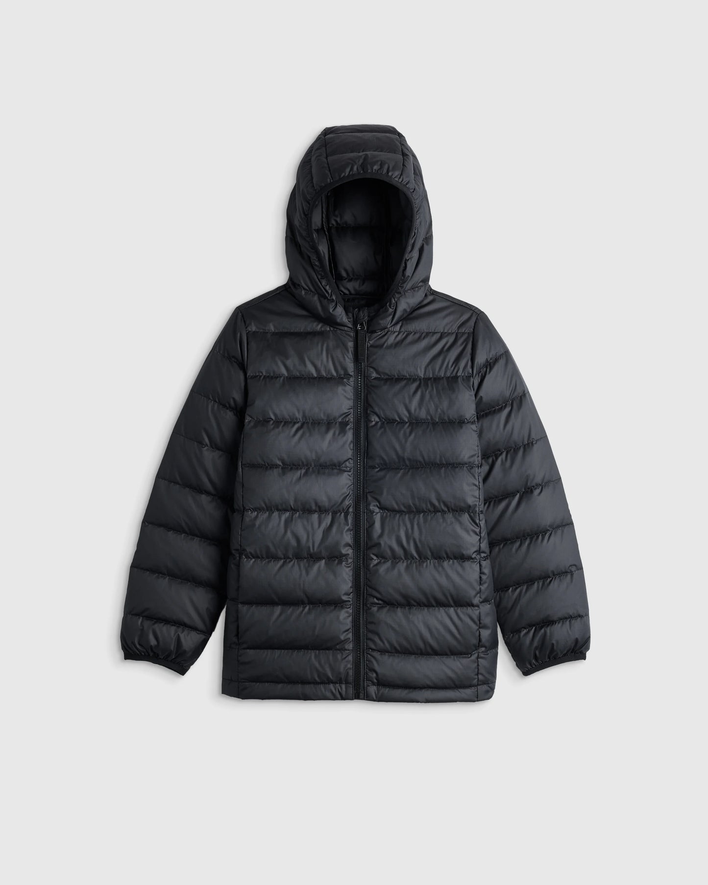 Lightweight Down Hooded Puffer Jacket - 6 / Blue Moon