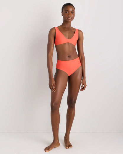 Italian High-Rise Bikini Bottom - XS / Black
