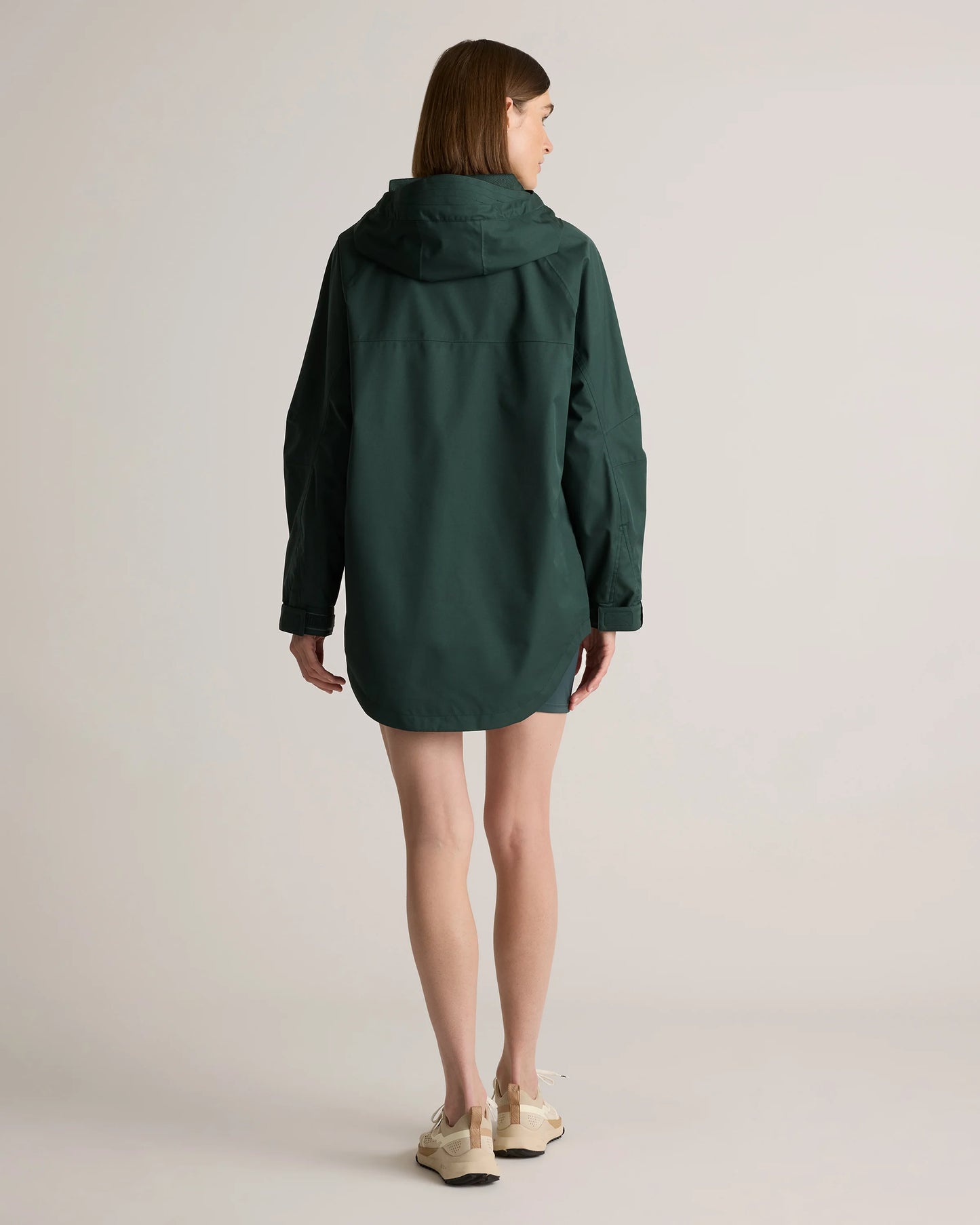 Weather Proof Oversized Rain Jacket - XS / Tea Green