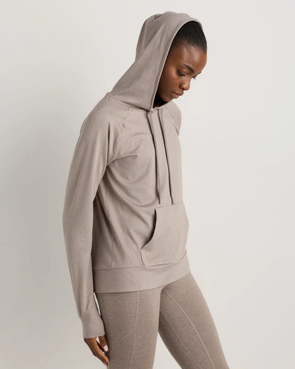 Flowknit Pullover Hoodie - XS / Heather Navy