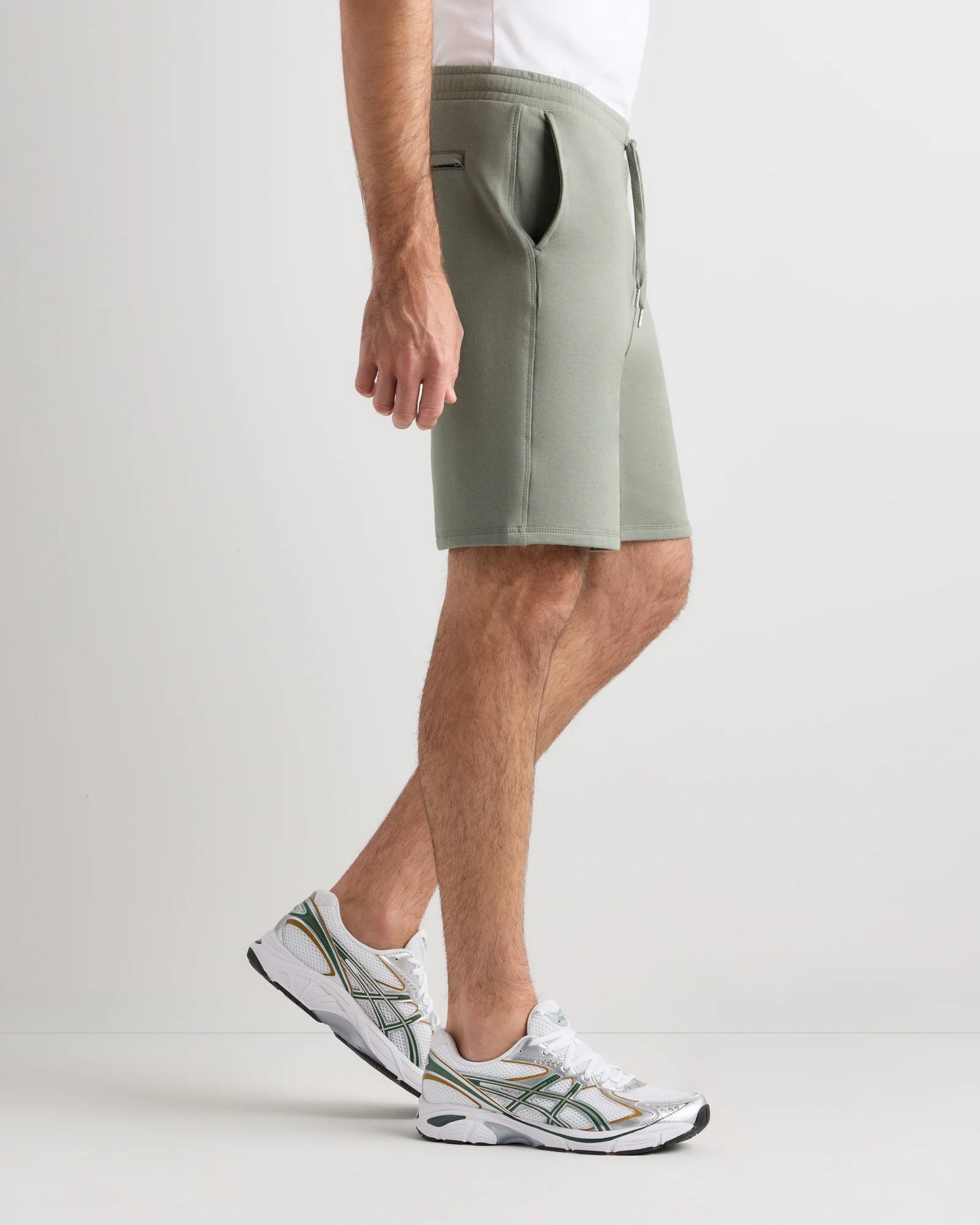 Supersoft Fleece 7.5" Sweatshorts - S / Heather Oatmeal