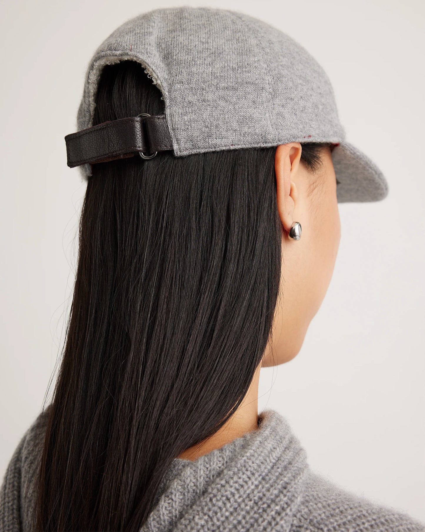 Cashmere Baseball Cap - XS/S / Black